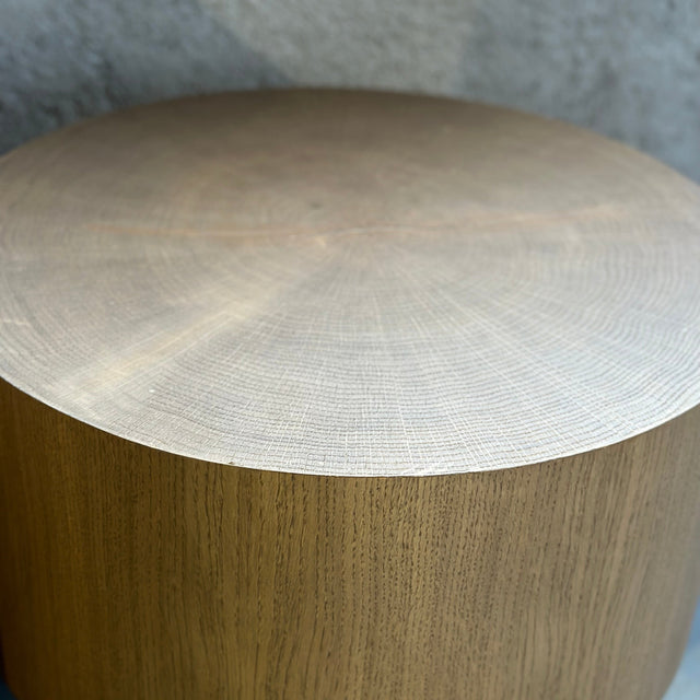 Eiche Log Couchtisch 51x51x50 cm