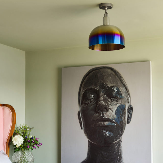 Abat-jour fourchu pour plafond Large Buster + Punch London