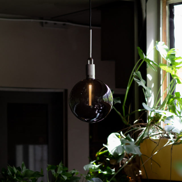 Candelabru Forked Pendant Globe Medium Buster + Punch London