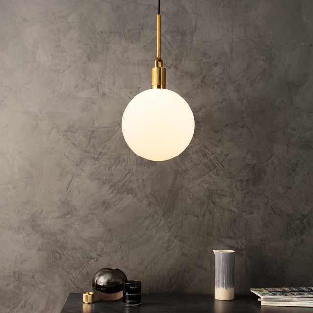 Candelabru Forked Pendant Globe Medium Buster + Punch London