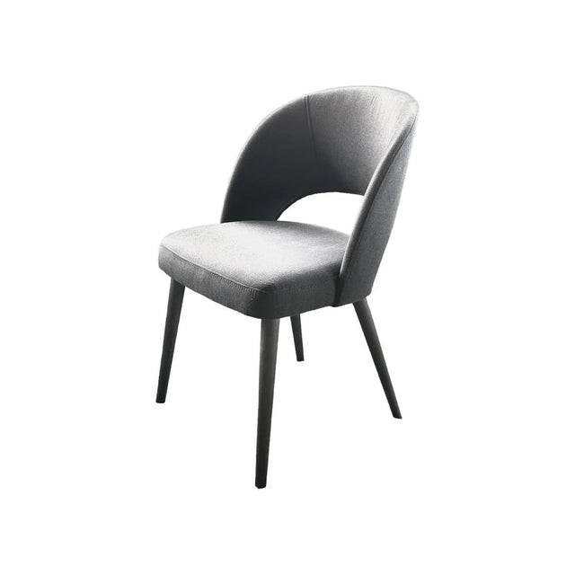 Sedia da pranzo Dex con gambe in legno 55 L x 60 P x 82 H