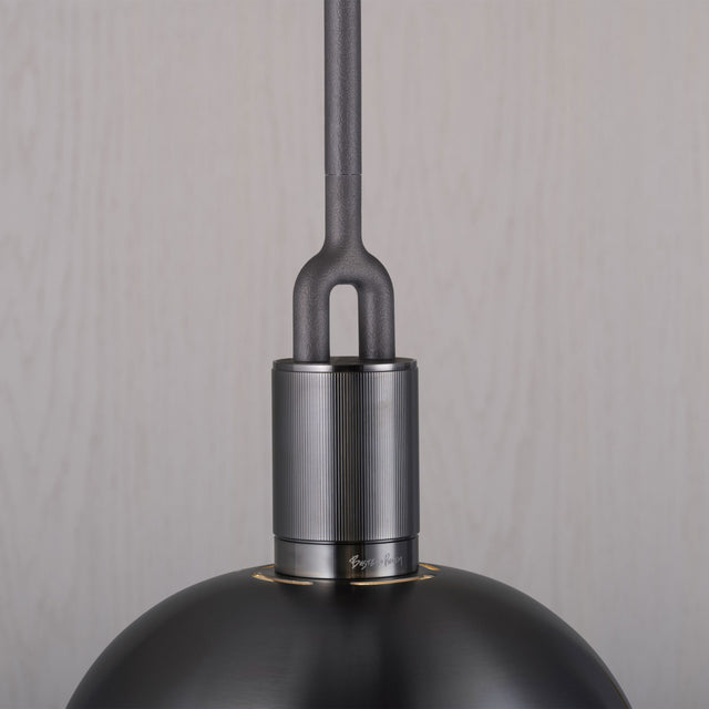 Candelabru Forked Pendant Shade Globe Large Buster + Punch London