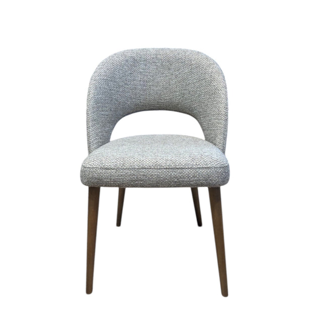 Sedia da pranzo Dex con gambe in legno 55 L x 60 P x 82 H