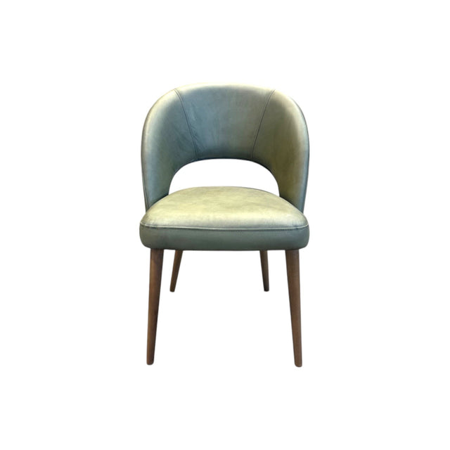 Sedia da pranzo Dex con gambe in legno 55 L x 60 P x 82 H