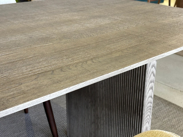 Table de salle à manger en chêne massif Seattle