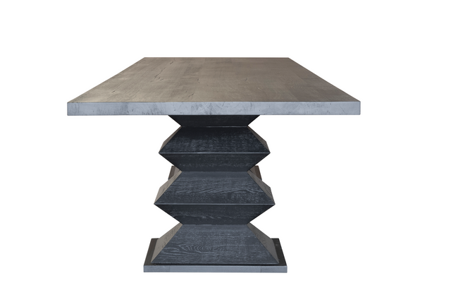 Table de salle à manger en chêne Pyramide
