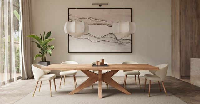 Tavolo da pranzo in rovere massiccio Sirius