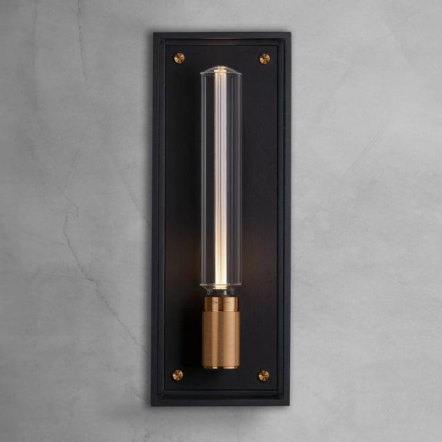 Wall Sconce CAGED WET / Cross / Warm Sunset / Large