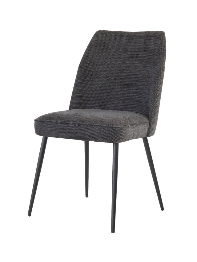 Chaise conique Jacky avec pieds en métal 50 L x 58 P x 89 H
