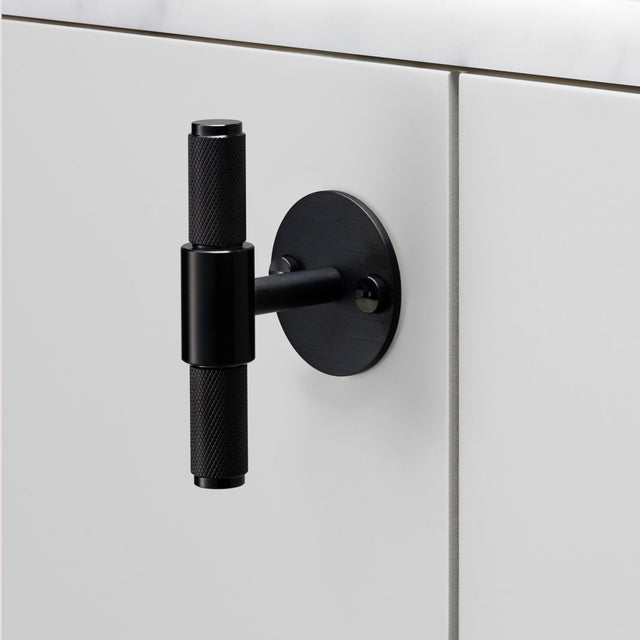T-Bar Handle with Buster + Punch Plate