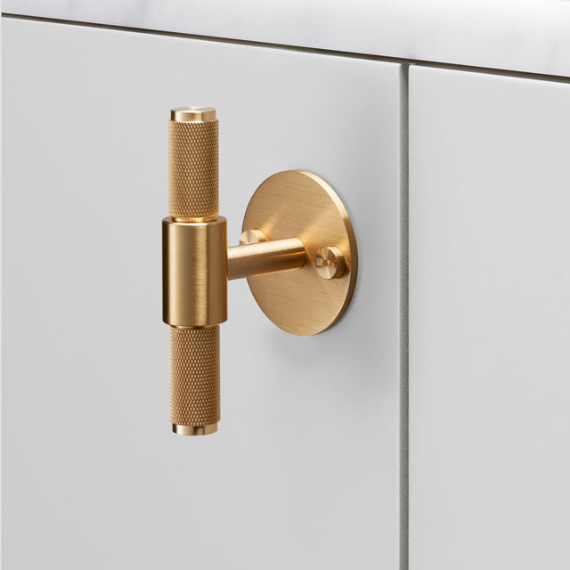 T-Bar Handle with Buster + Punch Plate
