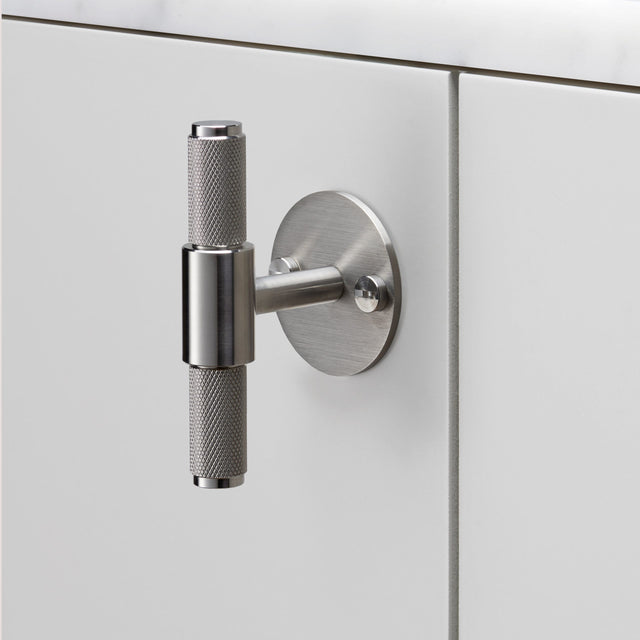 T-Bar Handle with Buster + Punch Plate