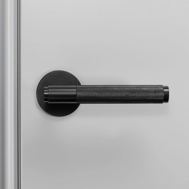 Poignée de porte à ressort - Cross Knurl | Buster + Punch
