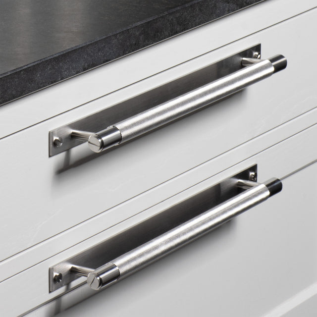 Furniture Cross-Knurl Plate Buster + Punch