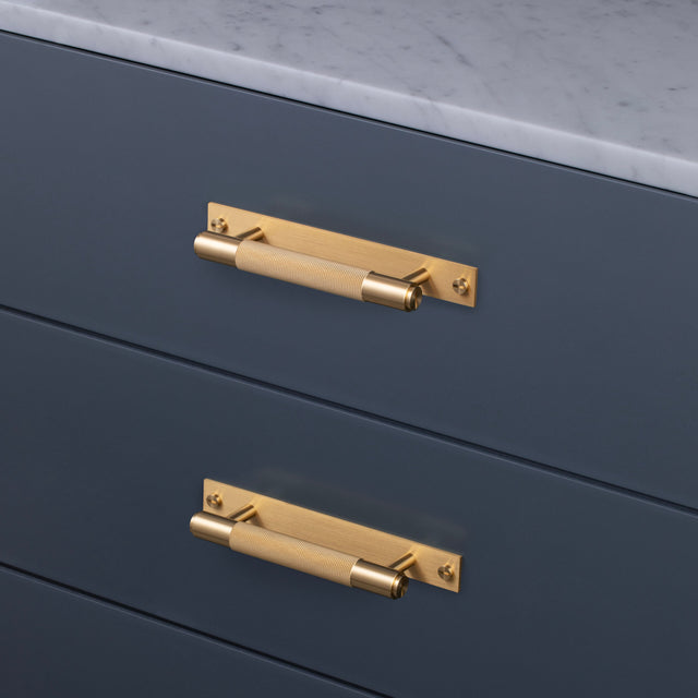 Furniture Cross-Knurl Plate Buster + Punch