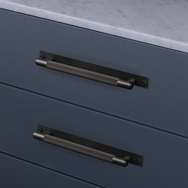 Furniture Cross-Knurl Plate Buster + Punch