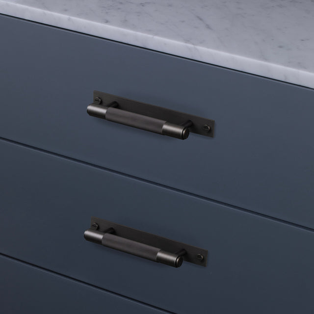 Furniture Cross-Knurl Plate Buster + Punch