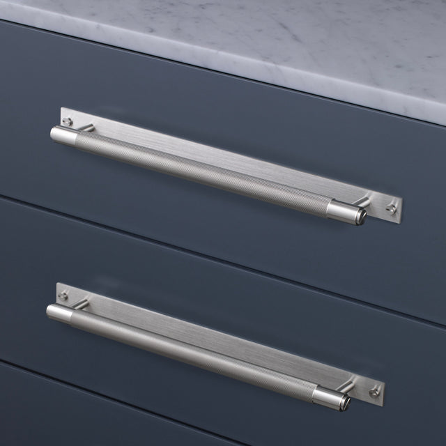 Furniture Cross-Knurl Plate Buster + Punch