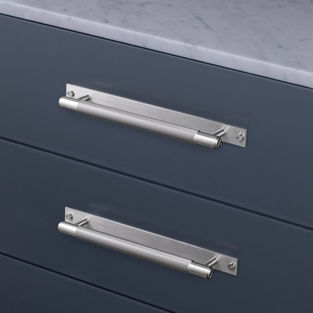 Furniture Cross-Knurl Plate Buster + Punch