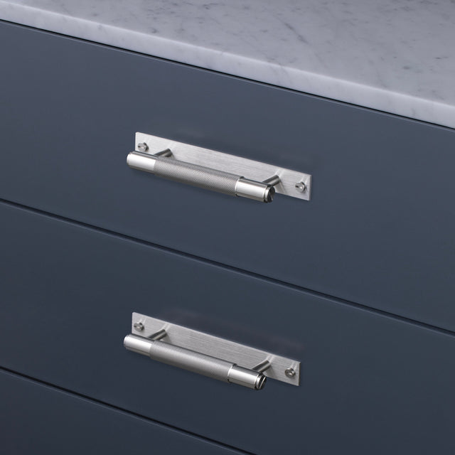 Furniture Cross-Knurl Plate Buster + Punch