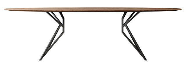 Table de salle à manger en bois massif Dragonfly