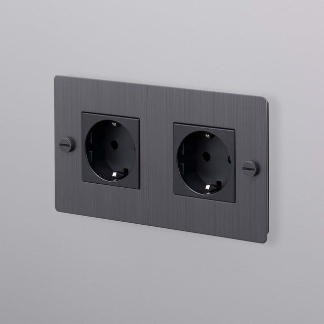 Presa Schuko 2G tipo F Buster + Punch