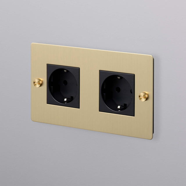 Presa Schuko 2G tipo F Buster + Punch