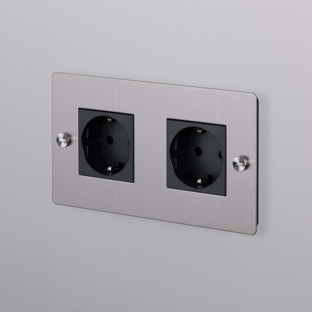 Presa Schuko 2G tipo F Buster + Punch