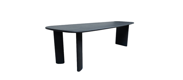 Freeform Rounded Dining Table in Oak