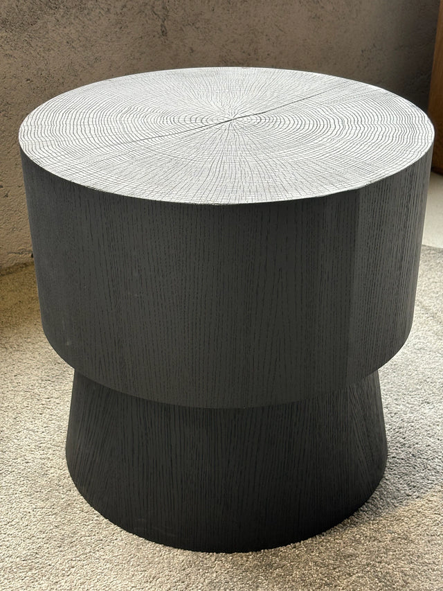 Eiche Log Couchtisch 51x51x50 cm