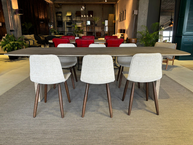 Tavolo da pranzo in rovere massiccio Seattle