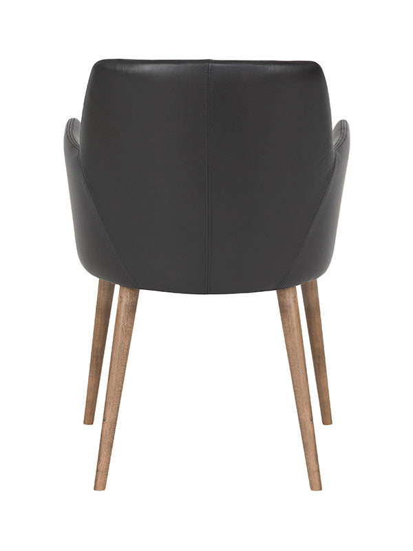 Chaise Stewart avec pieds en bois 53 L x 57 P x 77 H