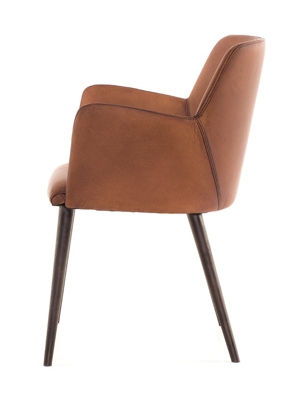 Chaise Stewart avec pieds en bois 53 L x 57 P x 77 H
