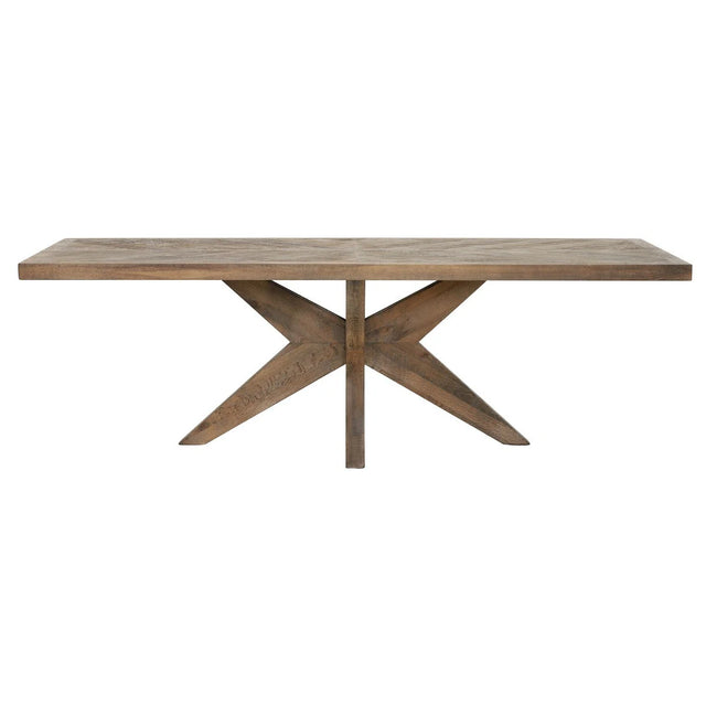 Table de salle à manger en chêne massif Sirius